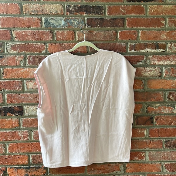 Everlane light Pink cap sleeve Blouse - Picture 4 of 4